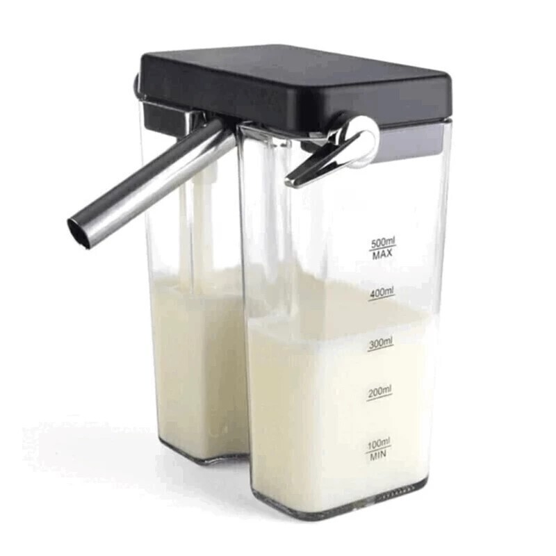  نازل بخار استیل با قابلیت تنظیم کف شیر برای کاپوچینو و لاته. 