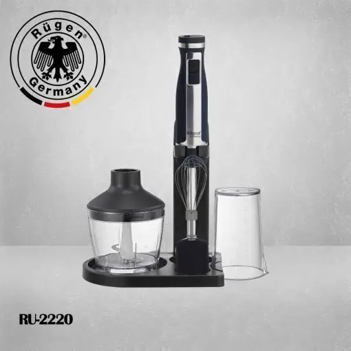 گوشت کوب سه کاره روگن مدل RU-2220 با توان 1100 وات و طراحی شیک