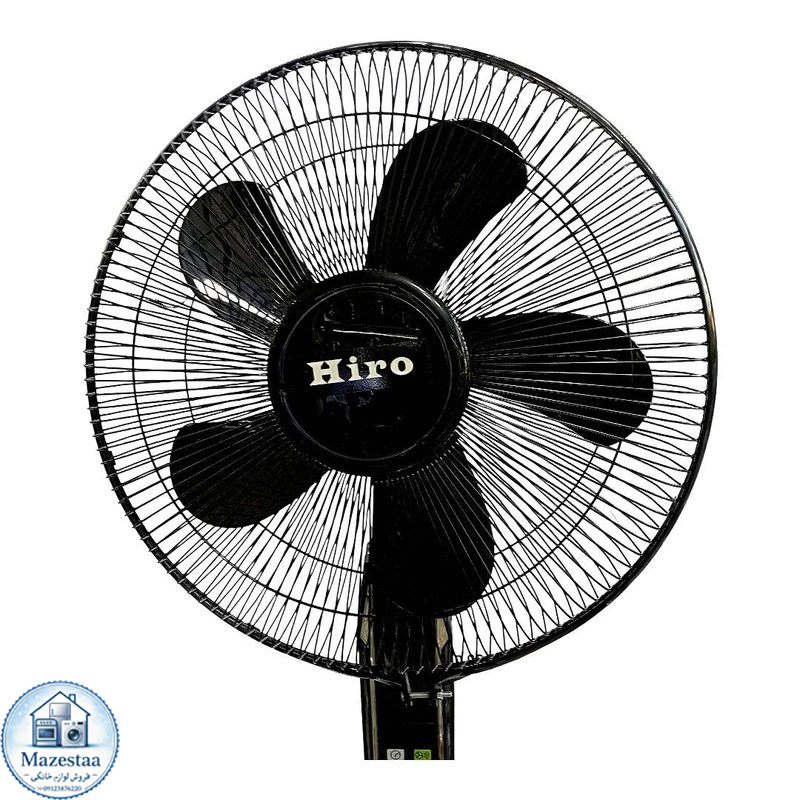  پنکه ایستاده هیرو (Hiro) مدل 3-91 با طراحی مدرن و پنج پره قدرتمند، جریان هوایی یکنواخت و دلپذیر در محیط ایجاد می‌کند. 