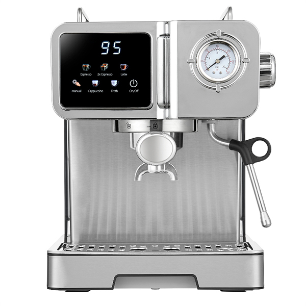  نمایشگر لمسی و مانومتر جلو برای کنترل دقیق عصاره‌گیری 