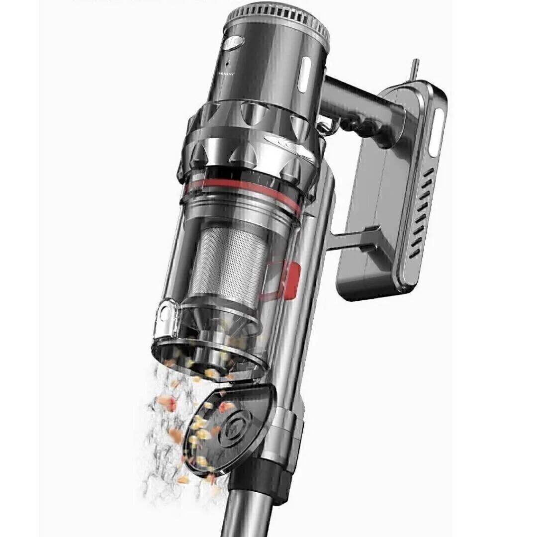 The Sokany 3378 Vacuum Cleaner reduces noise while cleaning. This vacuum cleaner has a lightweight design that allows