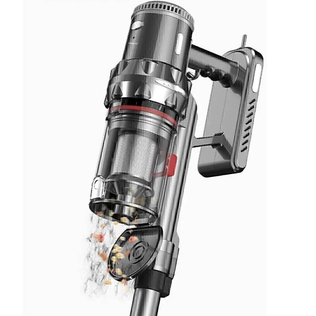 The Sokany 3378 Vacuum Cleaner reduces noise while cleaning. This vacuum cleaner has a lightweight design that allows