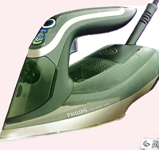 اتو بخار فیلیپس Azur 8000 Series مدل 8041 – بخار توربو و عملکرد حرفه‌ای